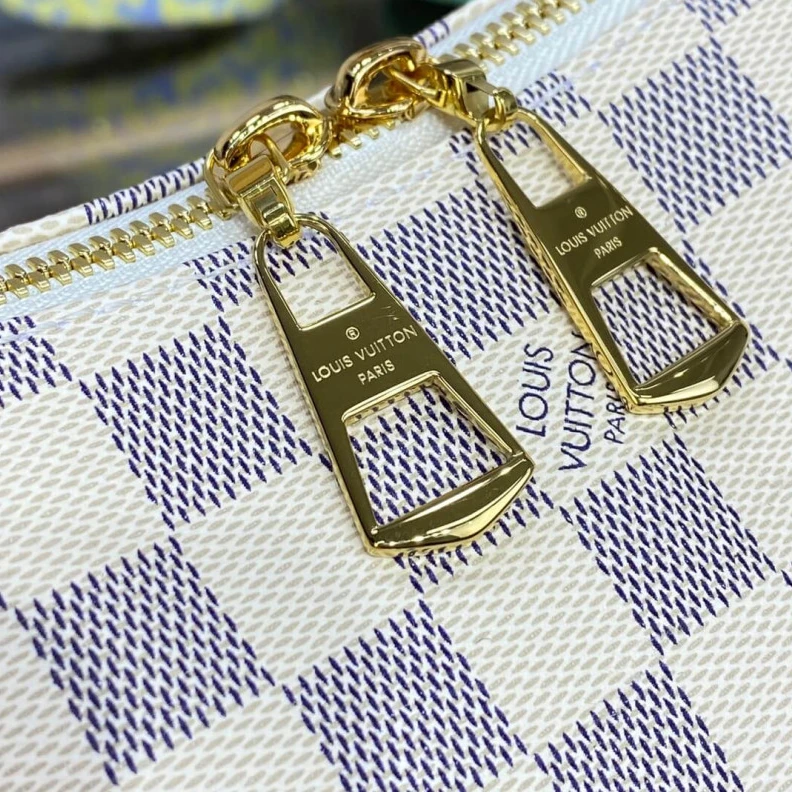 Top lv Inside fl LV Damier Azur Canvas Lymington Bag