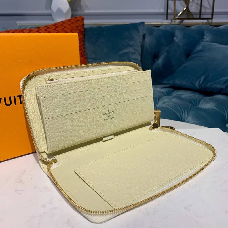 Mythick.ru Louis Vuit Louis Vuitton Damier Azur Canvas Zippy Organizer Wallet