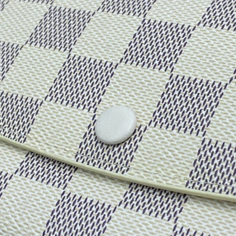 Mythick.ru Damier Az Louis Vuitton Damier Azur Emilie Wallet Beige
