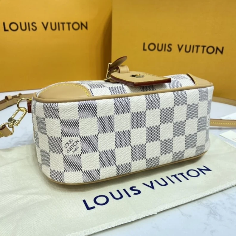 Lv belts replica Luggage t LV Damier Azur Mini Deauville