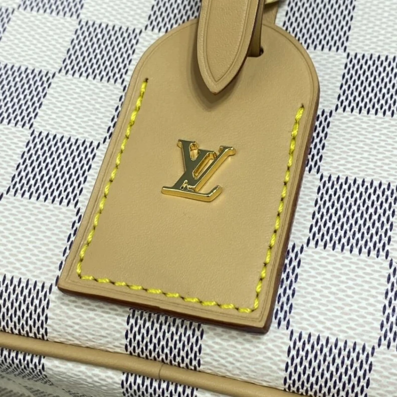 Lv belts replica Luggage t LV Damier Azur Mini Deauville