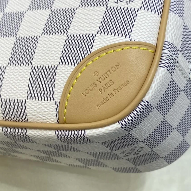 Lv belts replica Luggage t LV Damier Azur Mini Deauville