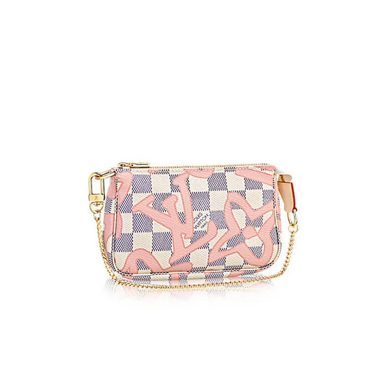 The Mini P LV Damier Azur Mini Pochette Accessoires