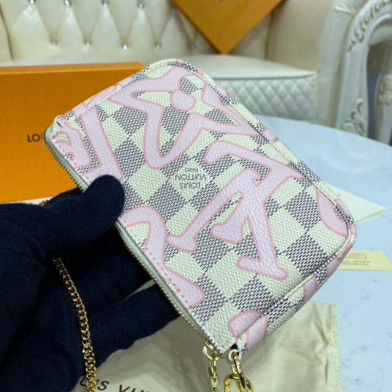 Replica bag The Mini P LV Damier Azur Mini Pochette Accessoires