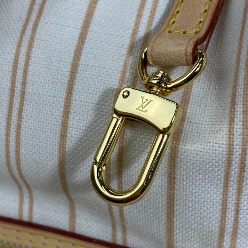 Mythick Beige Louis Vuitton Damier Azur Neverfull GM Beige