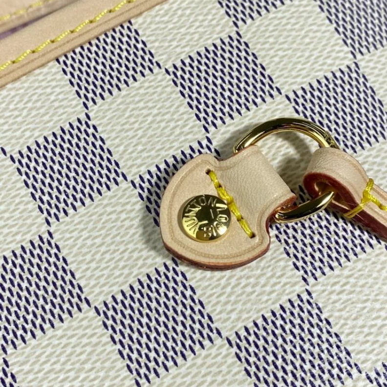 Louis vuitton locations The Neverf Louis Vuitton Damier Azur Neverfull GM Pink