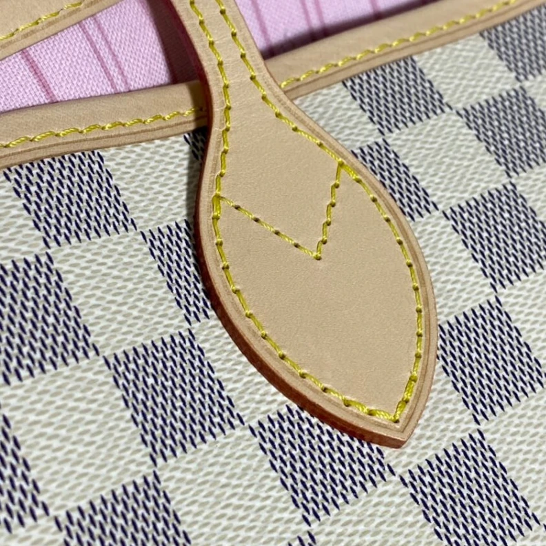 Louis vuitton locations The Neverf Louis Vuitton Damier Azur Neverfull GM Pink