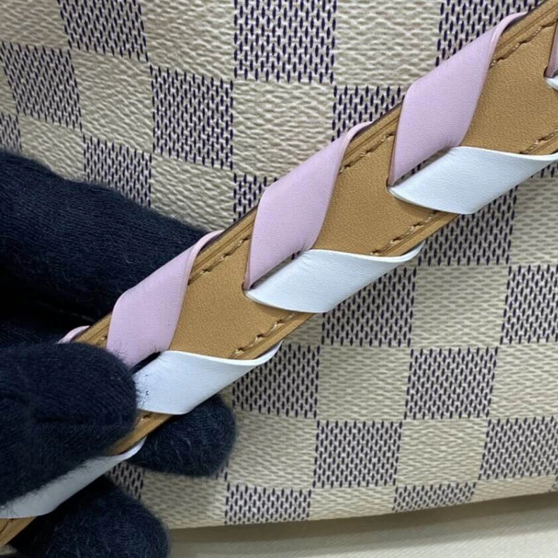 Mythick.ru Flat, tex Louis Vuitton Damier Azur Neverfull MM
