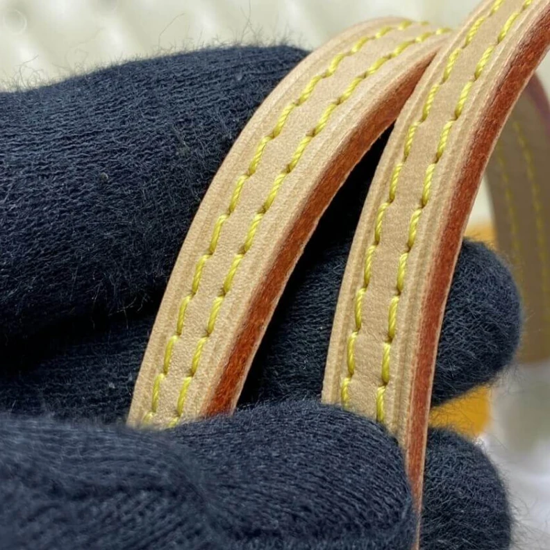 Lv belts replica The Neverf LV Damier Azur Neverfull PM Pink