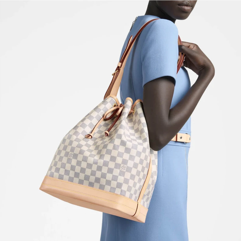 Replica bags lv Damier Az Louis Vuitton Damier Azur Noe