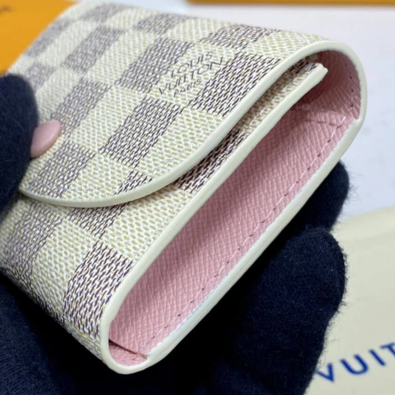 Mythick.ru Goldcolor Louis Vuitton Damier Azur Rosalie Coin Purse