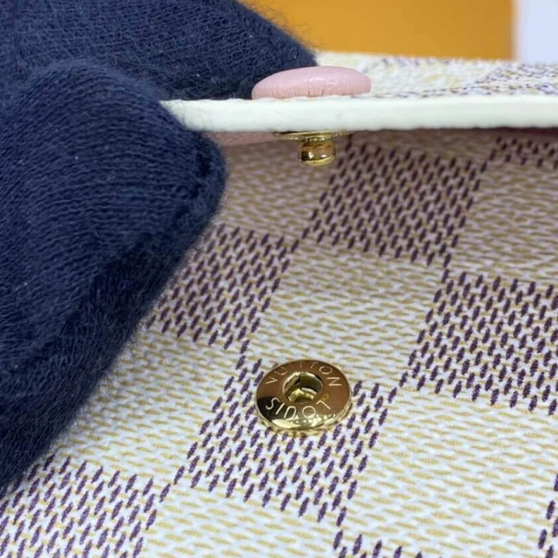 Mythick.ru Goldcolor Louis Vuitton Damier Azur Rosalie Coin Purse