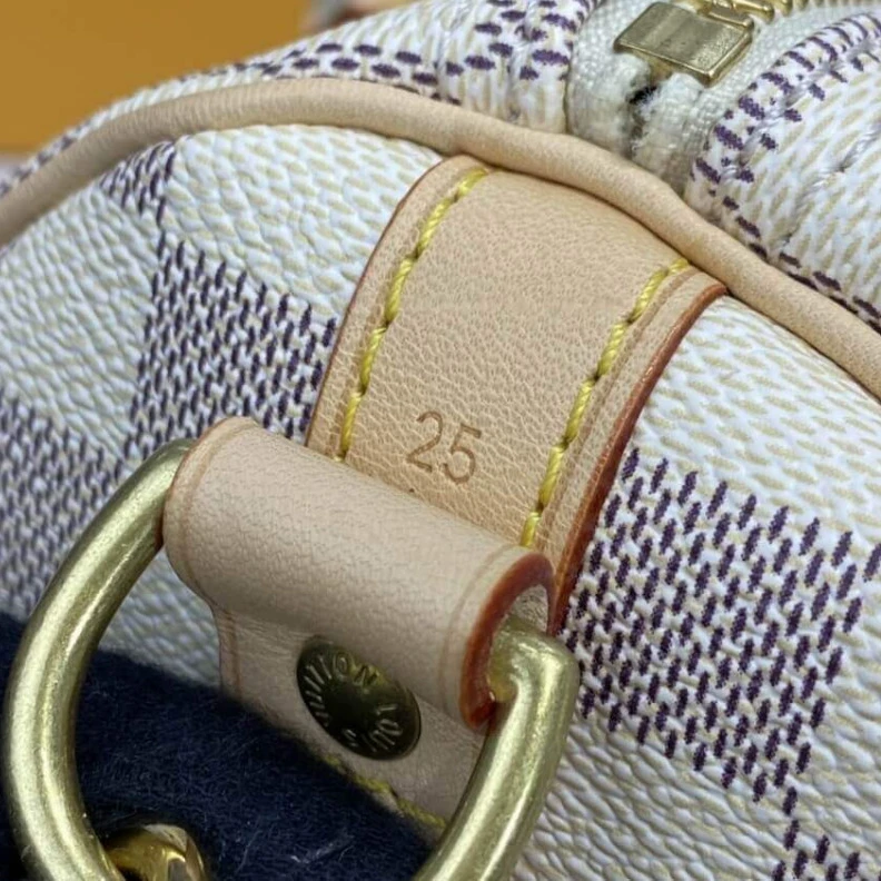 Replica bags lv 25 x 15 x LV Damier Azur Speedy Bandouliere 25