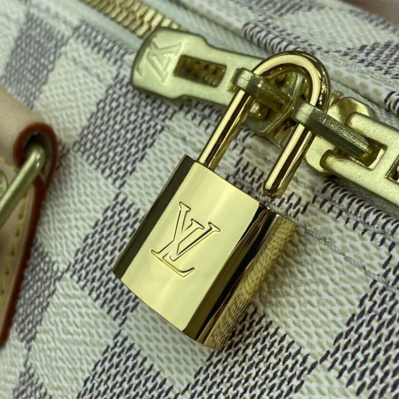 Replica bags lv 25 x 15 x LV Damier Azur Speedy Bandouliere 25