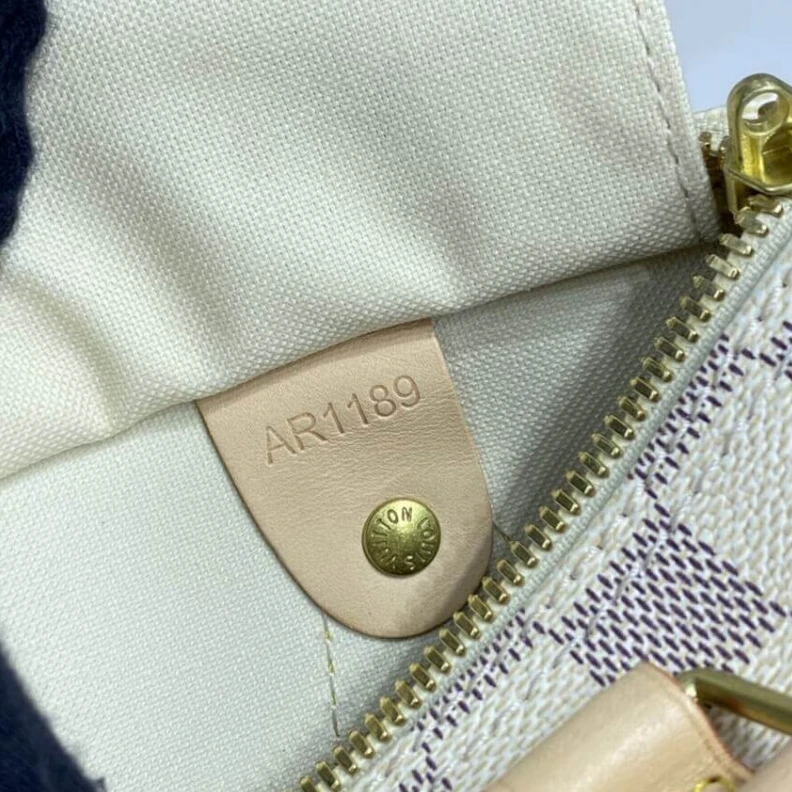 Replica bags lv 25 x 15 x LV Damier Azur Speedy Bandouliere 25