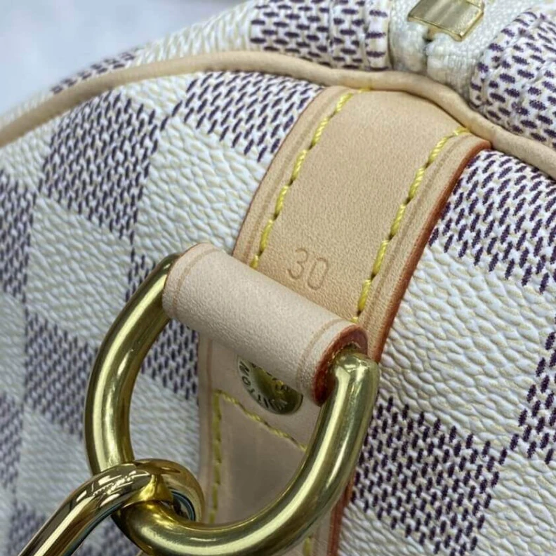 Mythick.ru Smooth co LV Damier Azur Speedy Bandouliere 30