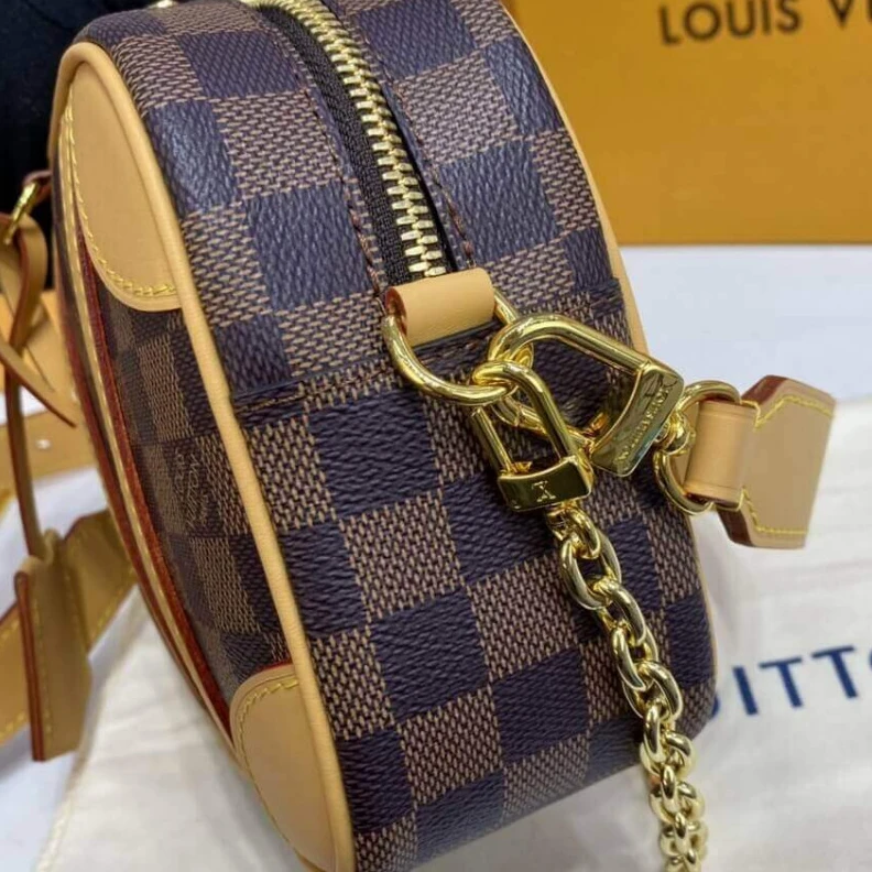 Replica bags lv Louis Vuitton Damier Azur Valisette Souple BB Natural