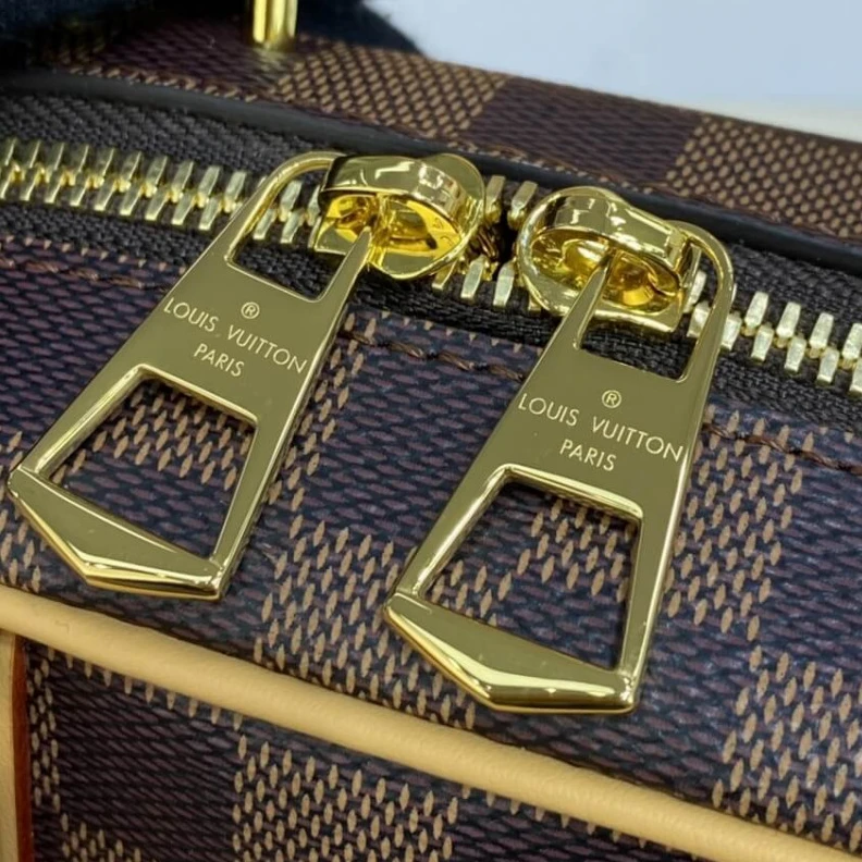 Replica bags lv Louis Vuitton Damier Azur Valisette Souple BB Natural