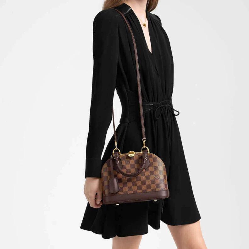 Mythick.ru Damier Eb LV Damier Ebene Alma BB