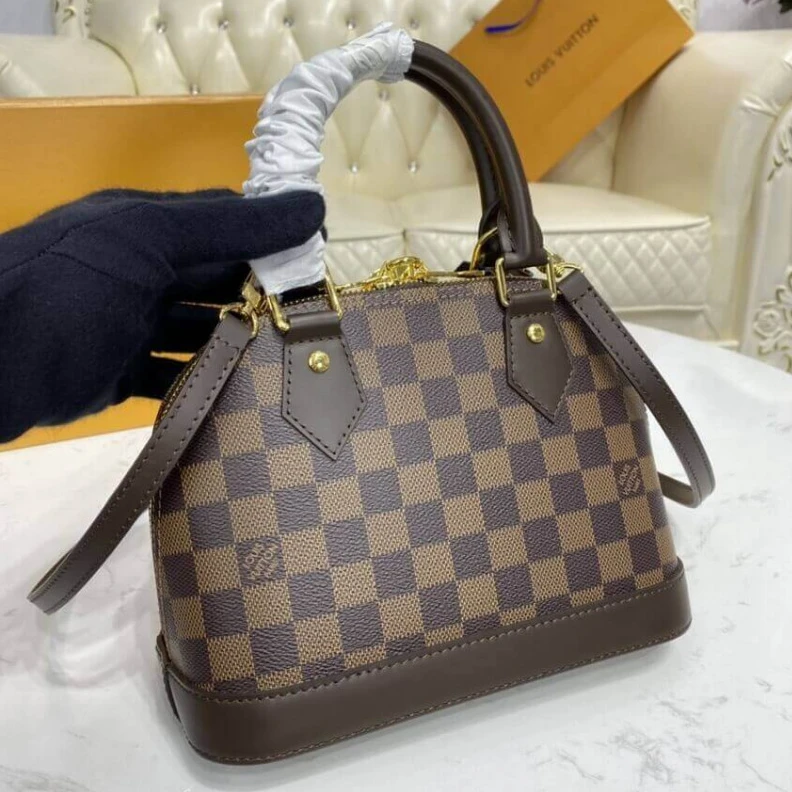 Mythick.ru Damier Eb LV Damier Ebene Alma BB