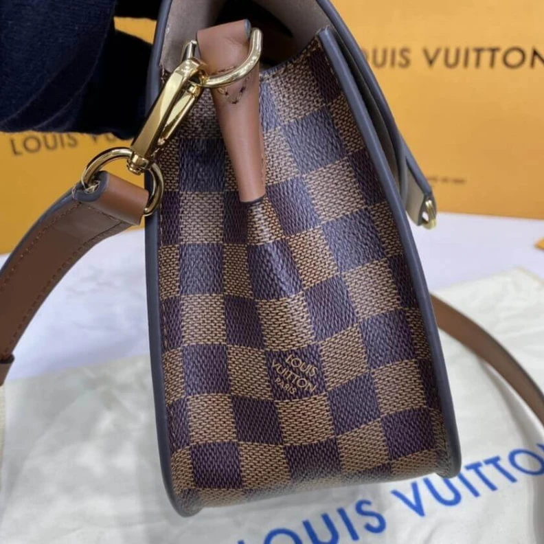 Replica bag Handle: S LV Damier Ebene Beaumarchais White