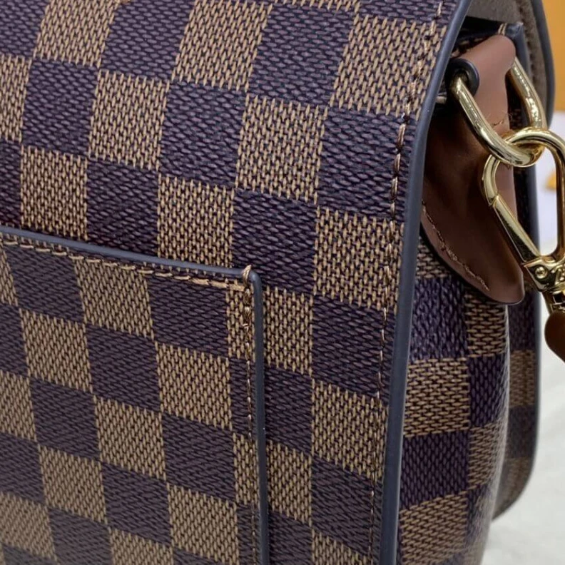 Replica bag Handle: S LV Damier Ebene Beaumarchais White