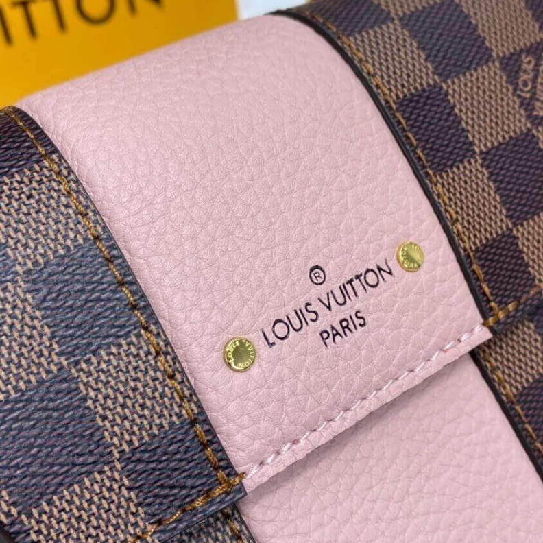Top lv Strap: Re LV Damier Ebene Bond Street BB Magnolia