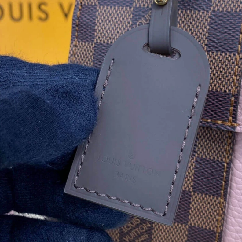 Top lv Strap: Re LV Damier Ebene Bond Street BB Magnolia