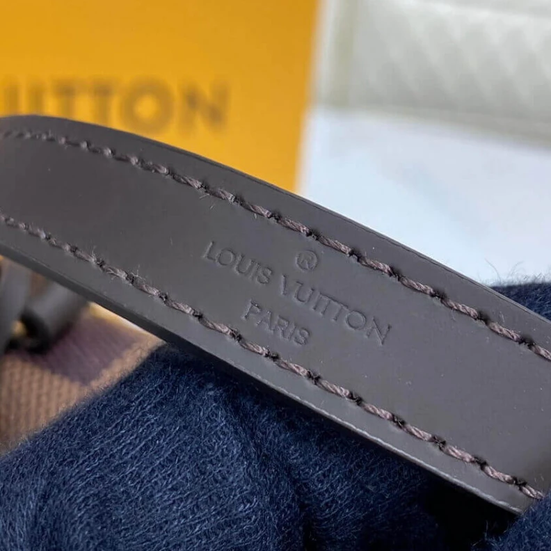 Top lv Strap: Re LV Damier Ebene Bond Street BB Magnolia