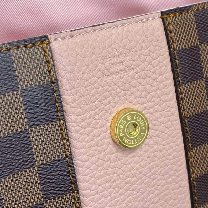Top lv Strap: Re LV Damier Ebene Bond Street BB Magnolia