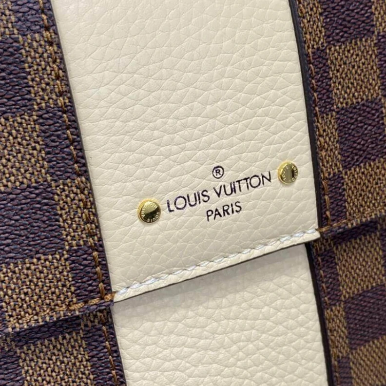 Replica bags lv 2 side pr Louis Vuitton Damier Ebene Bond Street MM Beige