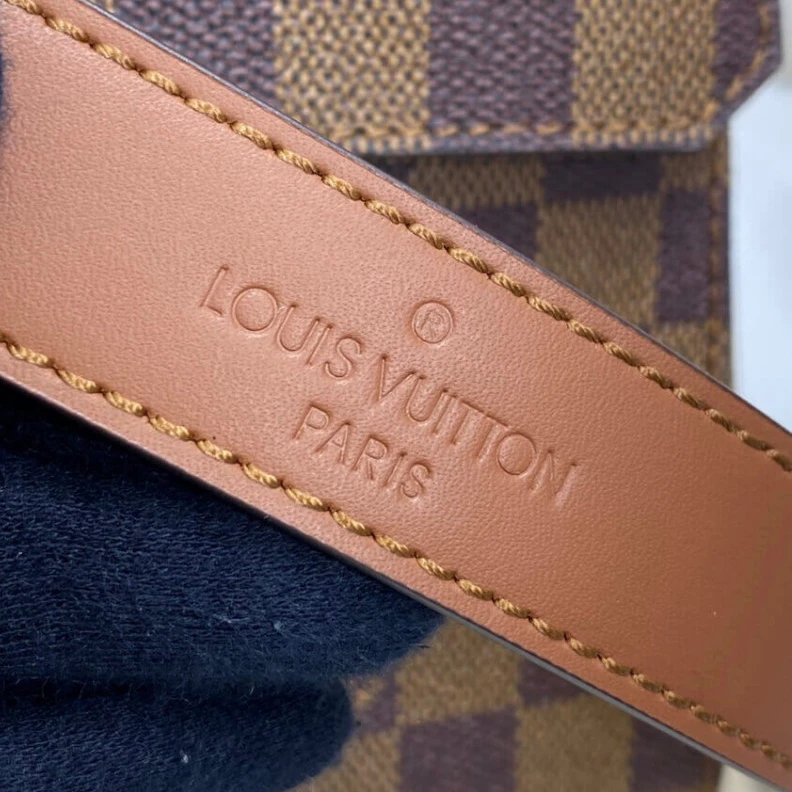 Replica bags lv 2 side pr Louis Vuitton Damier Ebene Bond Street MM Beige