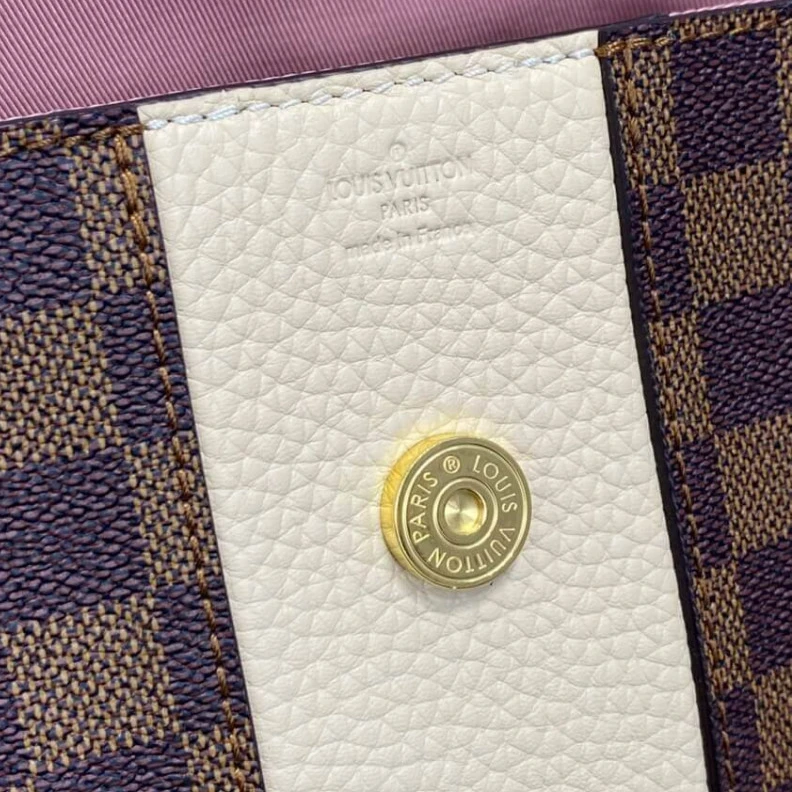 Replica bags lv 2 side pr Louis Vuitton Damier Ebene Bond Street MM Beige