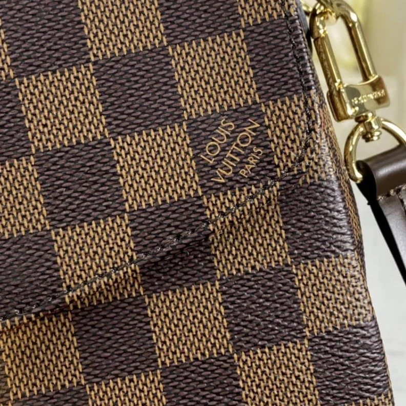 Replica bags Damier Eb Louis Vuitton Damier Ebene Canvas Croisette