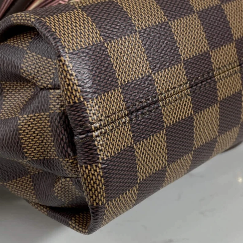 Replica bags Damier Eb Louis Vuitton Damier Ebene Canvas Croisette