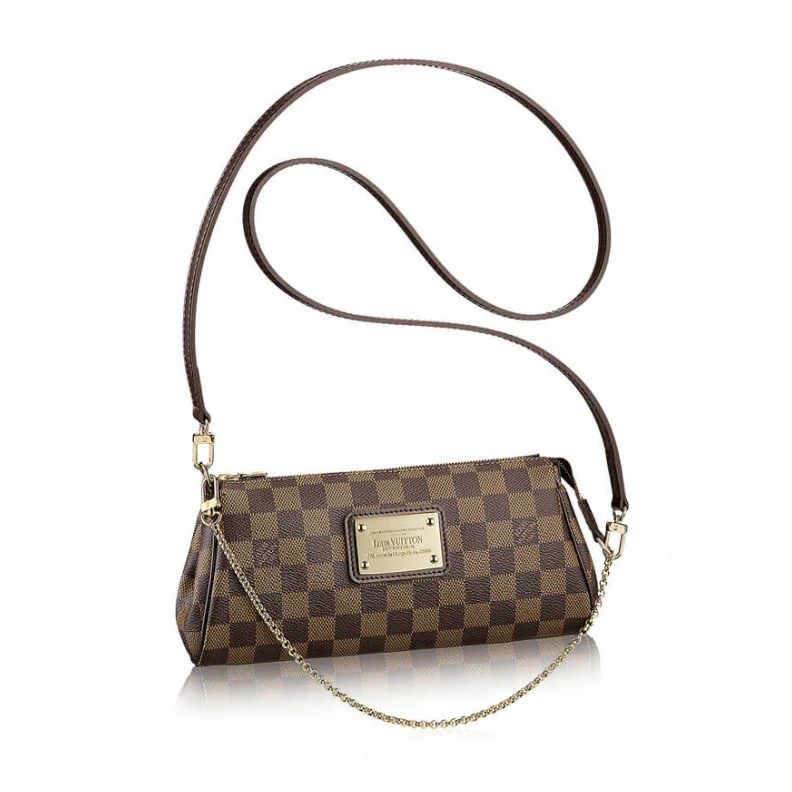 Textile l LV Damier Ebene Canvas Eva Clutch