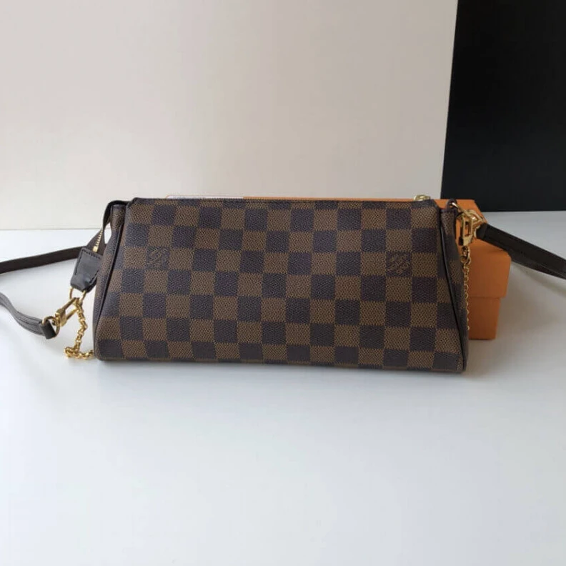 Mythick Textile l LV Damier Ebene Canvas Eva Clutch