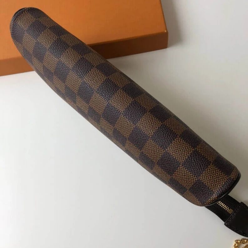 Mythick Textile l LV Damier Ebene Canvas Eva Clutch