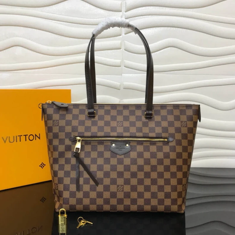 Mythick.ru Golden me LV Damier Ebene Canvas Iena MM