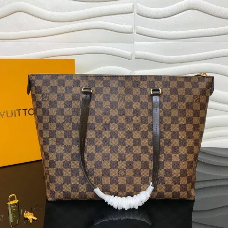 Mythick.ru Golden me LV Damier Ebene Canvas Iena MM