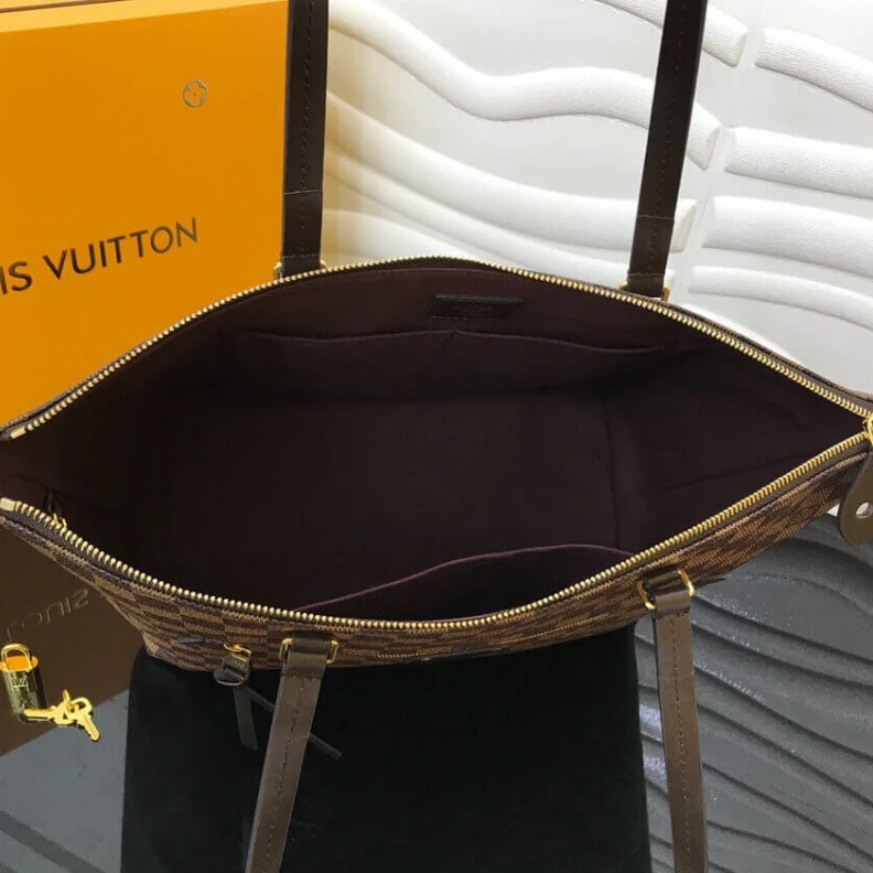Mythick.ru Golden me LV Damier Ebene Canvas Iena MM