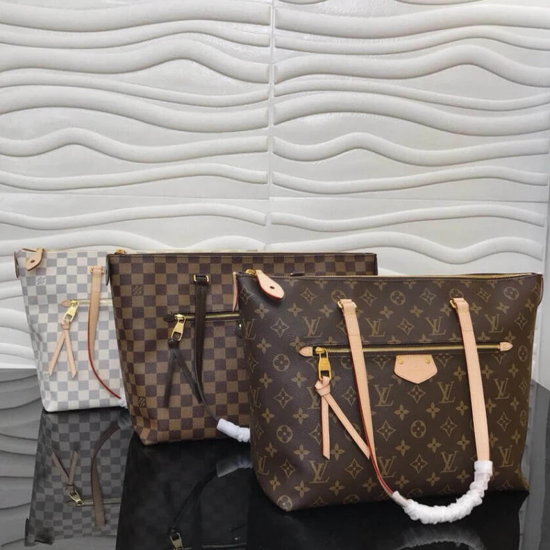 Mythick.ru Golden me LV Damier Ebene Canvas Iena MM