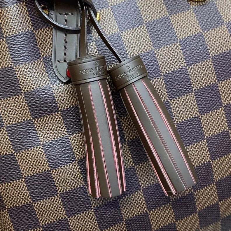 Replica bags Removable LV Damier Ebene Canvas Lymington Bag