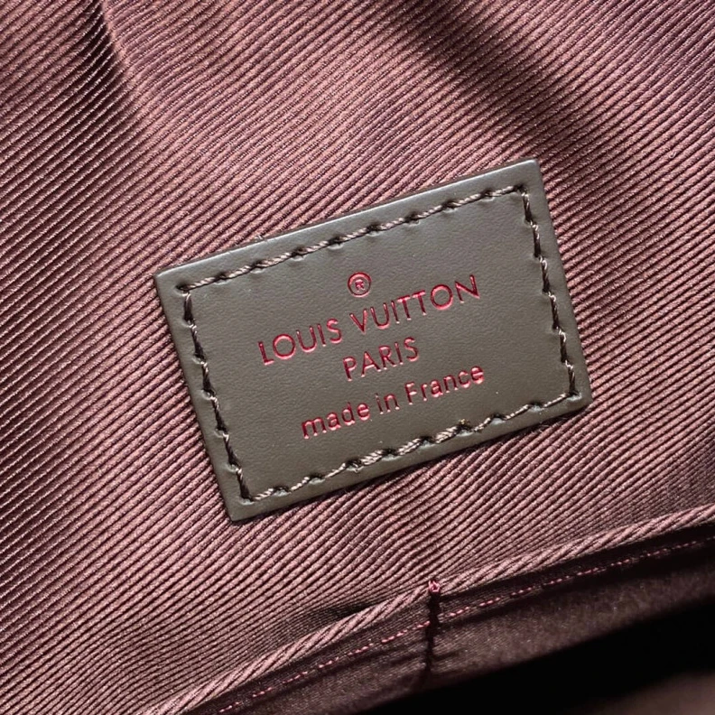 Replica bags Removable LV Damier Ebene Canvas Lymington Bag