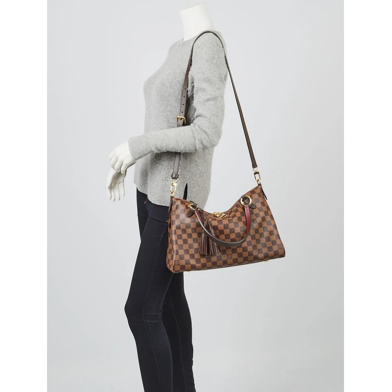 Replica bags Removable LV Damier Ebene Canvas Lymington Bag