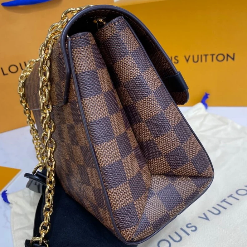Mythick Magnetic LV Damier Ebene Canvas Vavin PM Caramel