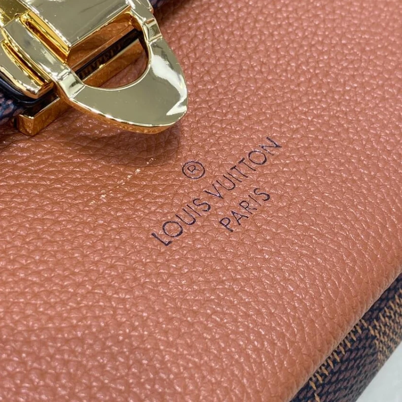 Mythick Magnetic LV Damier Ebene Canvas Vavin PM Caramel