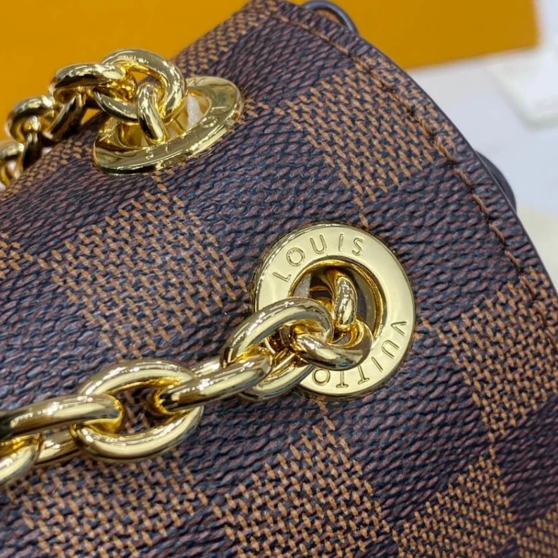 Mythick Magnetic LV Damier Ebene Canvas Vavin PM Caramel