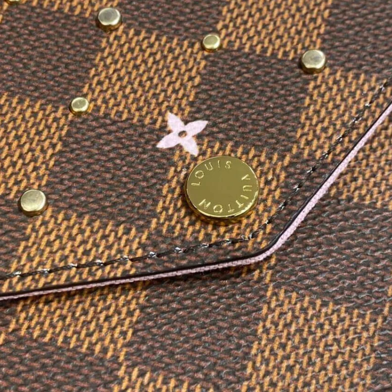 Louis vuitton locations Textile l Louis Vuitton Damier Ebene Felicie Pochette