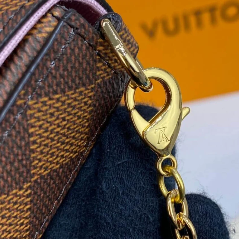 Louis vuitton locations Textile l Louis Vuitton Damier Ebene Felicie Pochette